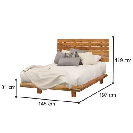 Cama Matrimonial Skanor Muebles Rimini