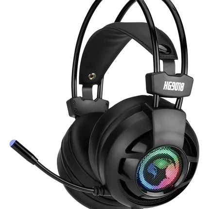 Headset Gamer Marvo Hg9018 Luz Arcoíris Usb Grupo Ebyte
