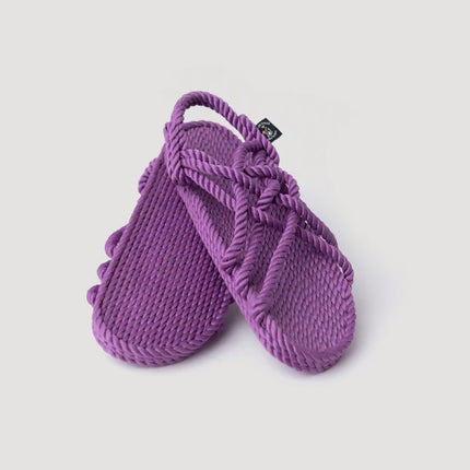 JC Morado sandalias de cuerdas suaves, hechas a mano