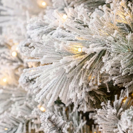 Árbol de Navidad Pre-iluminado 2.2m con 1,850 Luces Radiant Micro LED