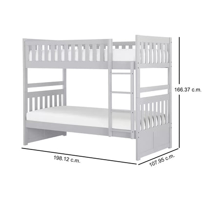 Litera Individual Color Gris Homelegance Orion