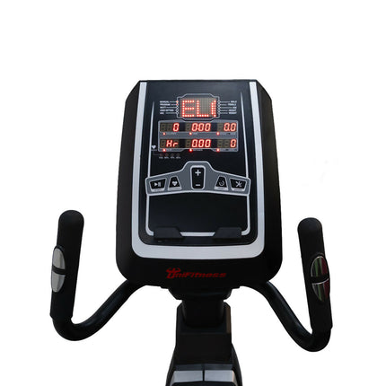 Bicicleta Horizontal Unifitness S-25 Uso Profesional Negro