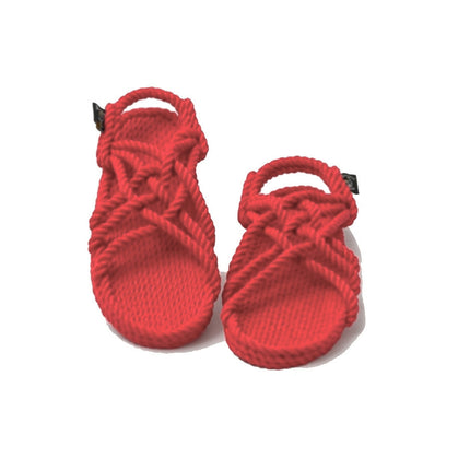 JC Rojo sandalia Nomadic con cuerdas suaves hechas a mano