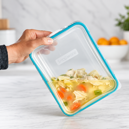 Juego de Recipientes de Vidrio 18 piezas Snapware Pure Pyrex Glass