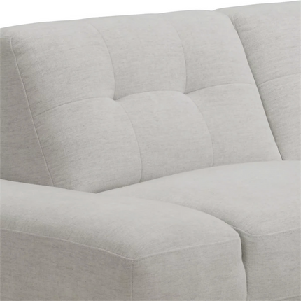 Sofa seccional Fijo de Tela de 2 Piezas, Aiden & Ivy,