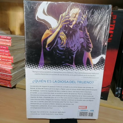 Cómic Thor La Diosa Del Trueno Marvel Pasta Dura Deluxe