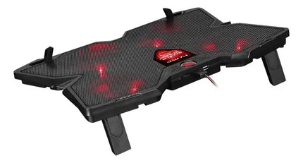 Base Enfriadora Gamer Marvo FN-38 Scorpion 4 Ventiladores Led Rojo