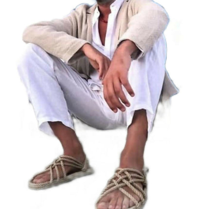 JC color camel de Nomadic state sandalias con cuerdas suaves