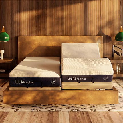 Luuna Base Eléctrica Rise King Beige