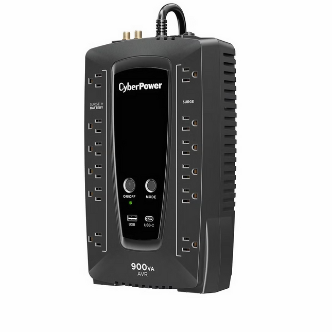 CyberPower UPS Regulador de Voltaje CM900AVRLCD