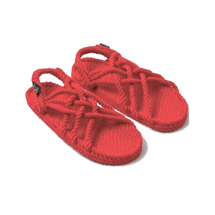 JC Rojo sandalia Nomadic con cuerdas suaves hechas a mano