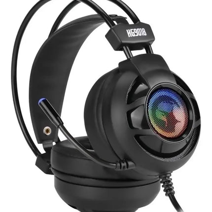 Headset Gamer Marvo Hg9018 Luz Arcoíris Usb Grupo Ebyte