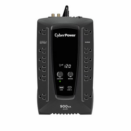 CyberPower UPS Regulador de Voltaje CM900AVRLCD