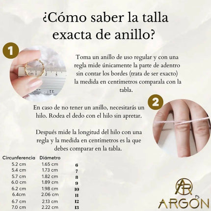 Anillo de Plata estilo Lady Di, Princesa Diana para mujer
