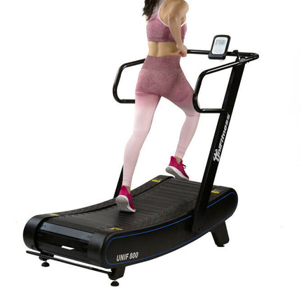CAMINADORA MECÁNICA CURVA UNIFITNESS 800 DE ALTO RENDIMIENTO