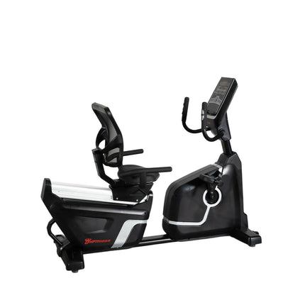 Bicicleta Horizontal Unifitness S-25 Uso Profesional Negro
