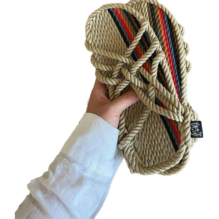 JC Multicolor con frajas de colores de Nomadic con cuerdas suaves y ligeras