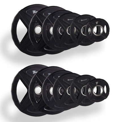 DISCO DE PESO COLOR NEGRO UNIFITNESS