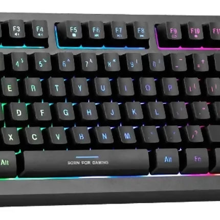 Teclado Gaming Tkl Marvo K607 Esp USB RGB Negro Español