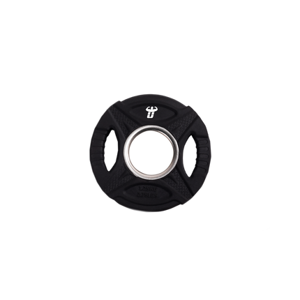 DISCO DE PESO UNIFITNESS NEGRO 1.25 KG