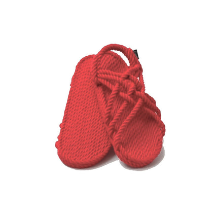 JC Rojo sandalia Nomadic con cuerdas suaves hechas a mano