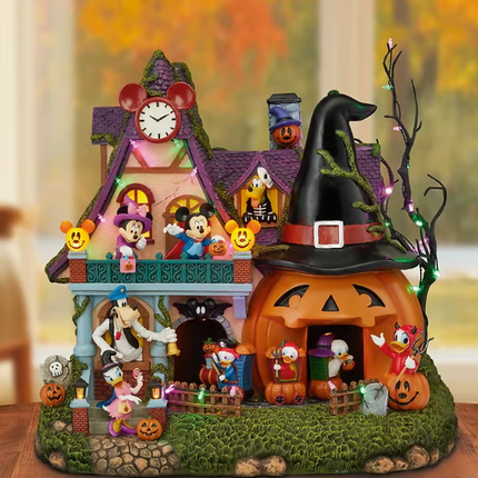 Disney Casa Animada de Halloween con Luces y Música