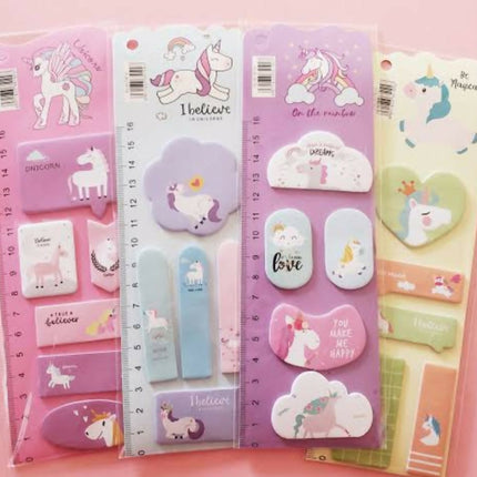 Paquete 30 Piezas Papelería Kawaii Útiles Escolares
