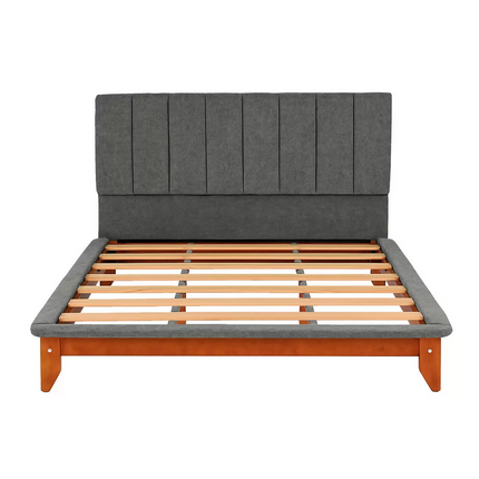 Cama Queen Gris Violanti