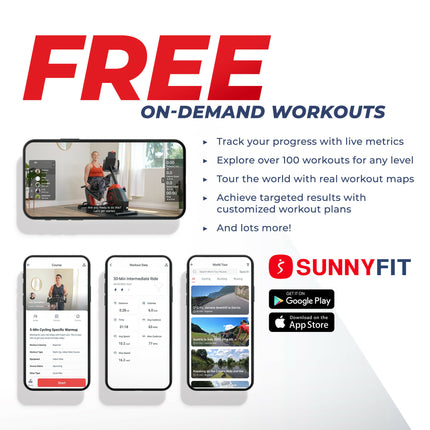 sunny-health-fitness-bikes-magnetic-belt-sunny-health-fitness-bikes-performance-interactive-series-recumbent-bike-SF-RB420031-03