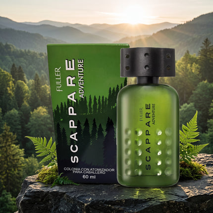 Fuller Scappare Adventure Colonia para Caballero 60 ml con Atomizador