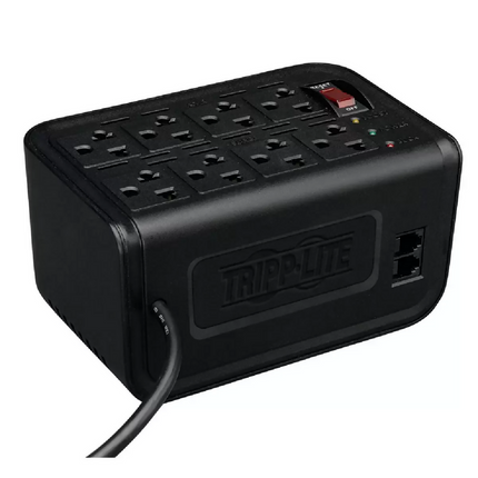Regulador con Supresión de Sobretensiones VR1208R Tripp-Lite,