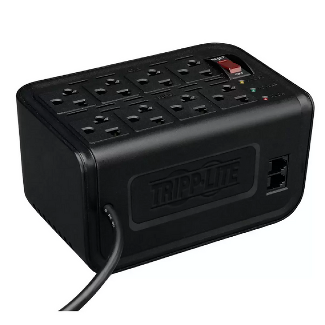 Regulador con Supresión de Sobretensiones VR1208R Tripp-Lite,