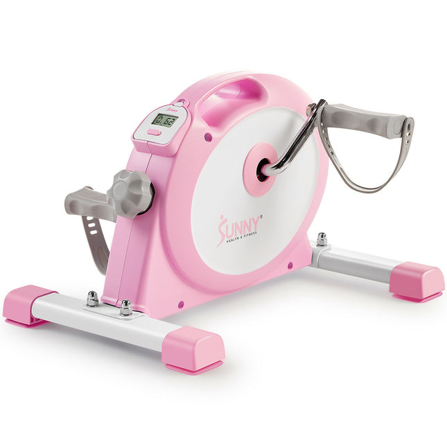 Sunny-health-fitness-Bike-Under-Desk-Smart-Mini-Exercise-Bike-Pink-P2330-01