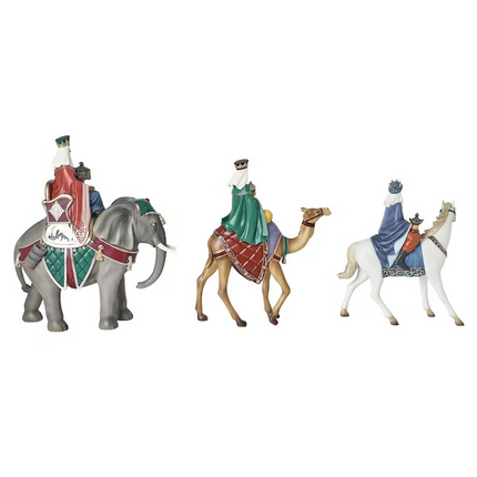 Figuras de los Tres Reyes Magos