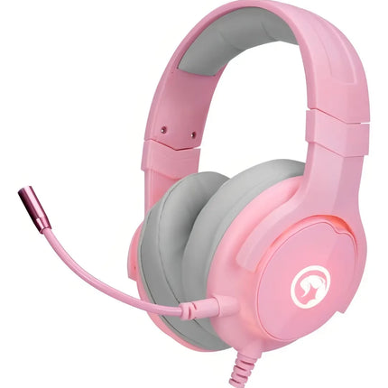 Kit gamer Marvo CM418 rosa con teclado y mouse USB retroiluminados