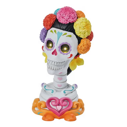 Catrín o Catrina de Día de Muertos y Halloween con Luces LED