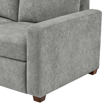 Sofá Estilo Chaise Reversible De Tela De 2 Piezas Con Reposapiés Eléctrico Y Almacenamiento, Thomasville
