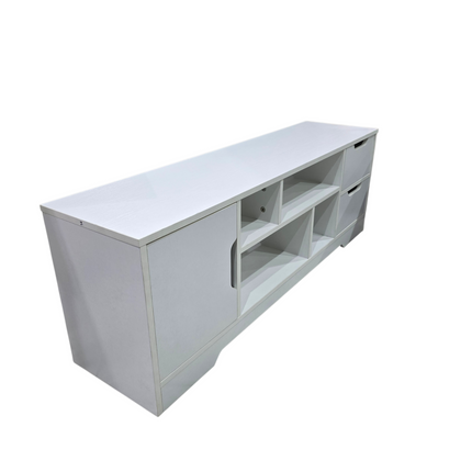 Mueble Para Tv Moderno Estilo Nórdico Con Cajones Y Estantes