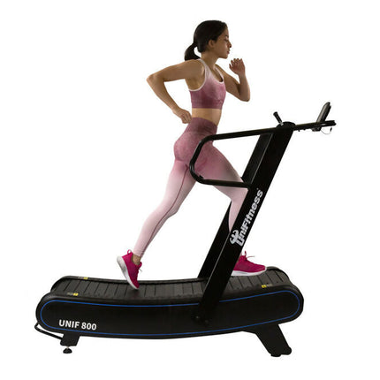 CAMINADORA MECÁNICA CURVA UNIFITNESS 800 DE ALTO RENDIMIENTO