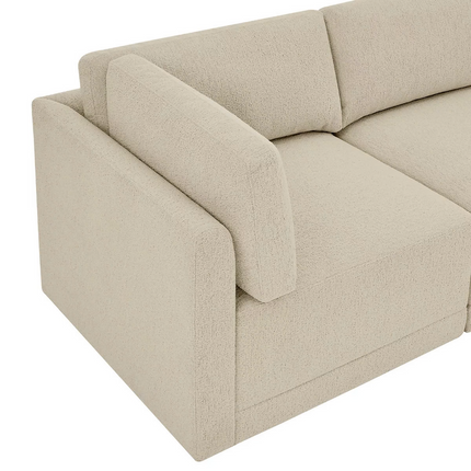 Seccional Modular de Tela de 6 piezas con Otomano,Thomasville, Fallon