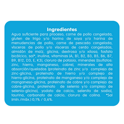 Cat Chow Alimento Húmedo para Gatos Sabor Pescado 24 pzas 85 g