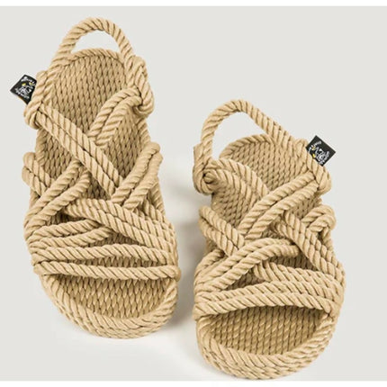 Lounger sandalia con cuerdas suaves hecha a mano de Nomadic state of mind