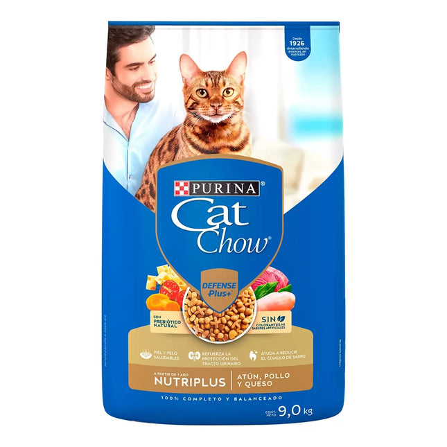 Cat Chow Alimento para Gato 9 kg