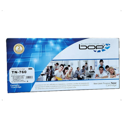 Toner Compatible con TN-760 Brother para L2350 L2550 Generico 3k