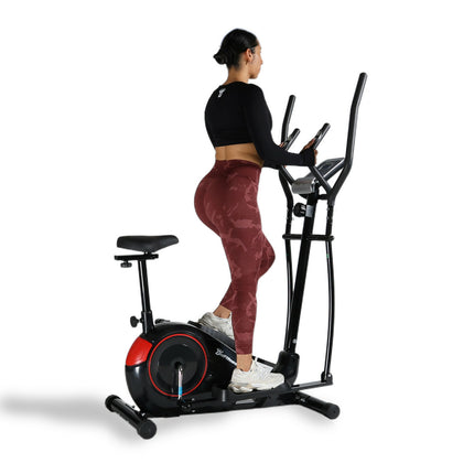ELÍPTICA ESCALADORA UNIFITNESS HYBRID 35H UFEL2535-H