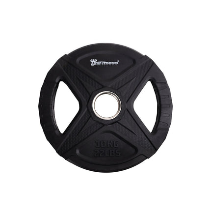 DISCO DE PESO COLOR NEGRO UNIFITNESS