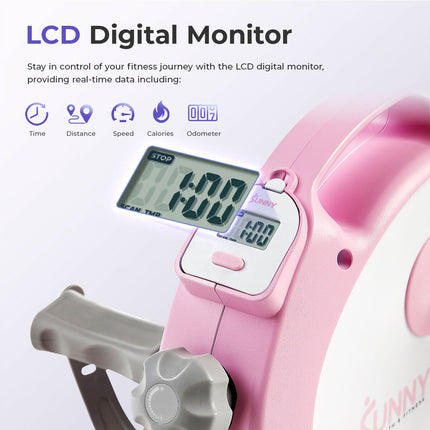 Sunny-health-fitness-Bike-Under-Desk-Smart-Mini-Exercise-Bike-Pink-P2330-04