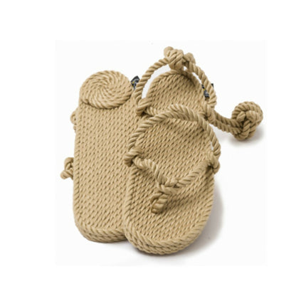 Sandalia tipo Romano de Nomadic con cuerdas suaves, artesanal