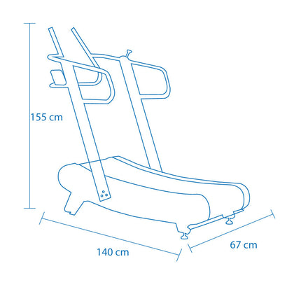 CAMINADORA CRUVA MECANICA UNIFITNESS 900
