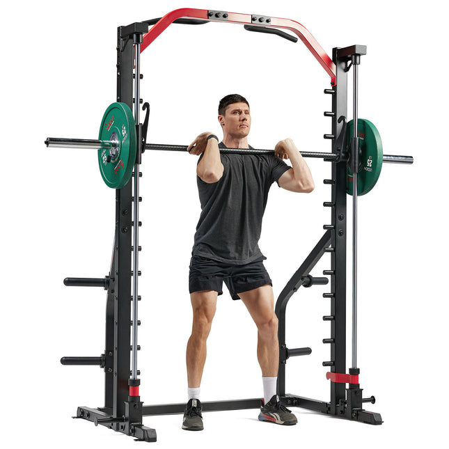 sunny-health-fitness-strength-smith-machine-squat-rack-essential-series-II-SF-XF920021-model